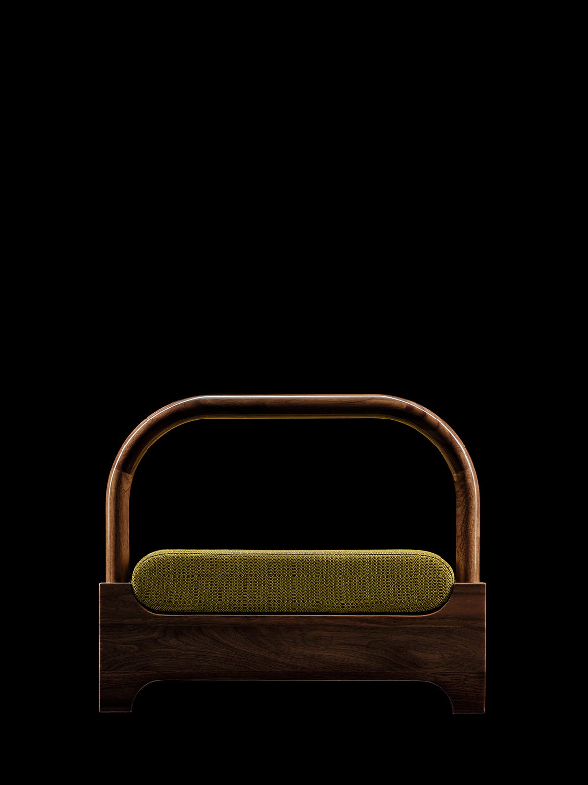 Window Chair in kvadrat sport w/ clear pure oak, W 609 x D 457 x H 502 mm